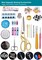 Large Sewing Kit for Adults: 232 Pcs Sewing Supplies for Hand Mending Clothes Emergency Repair for Home Travel Dorm - 2026 Christmas Gifts for Mom Grandma Students Beginner (Brown)